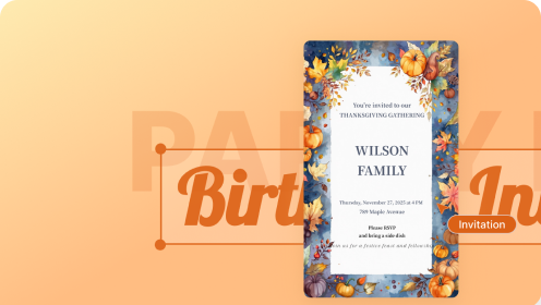 Party Invitation Maker